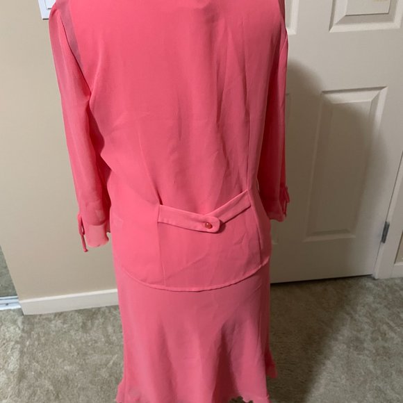 Chadwick’s | Coral Pink Dress - Picture 2 of 9